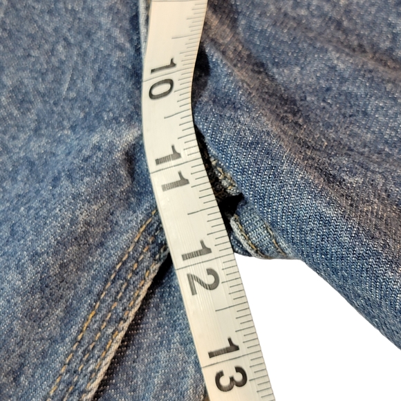 Carhartt Relaxed Fit Vintage Y2K Workwear Medium Wash Denim Jeans 32x34 - Picture 10 of 12